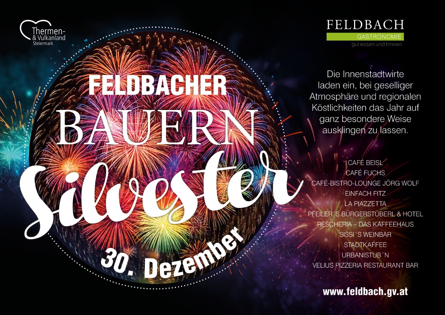 Plakat Bauernsilvester 2025
