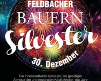 Plakat Bauernsilvester 2025