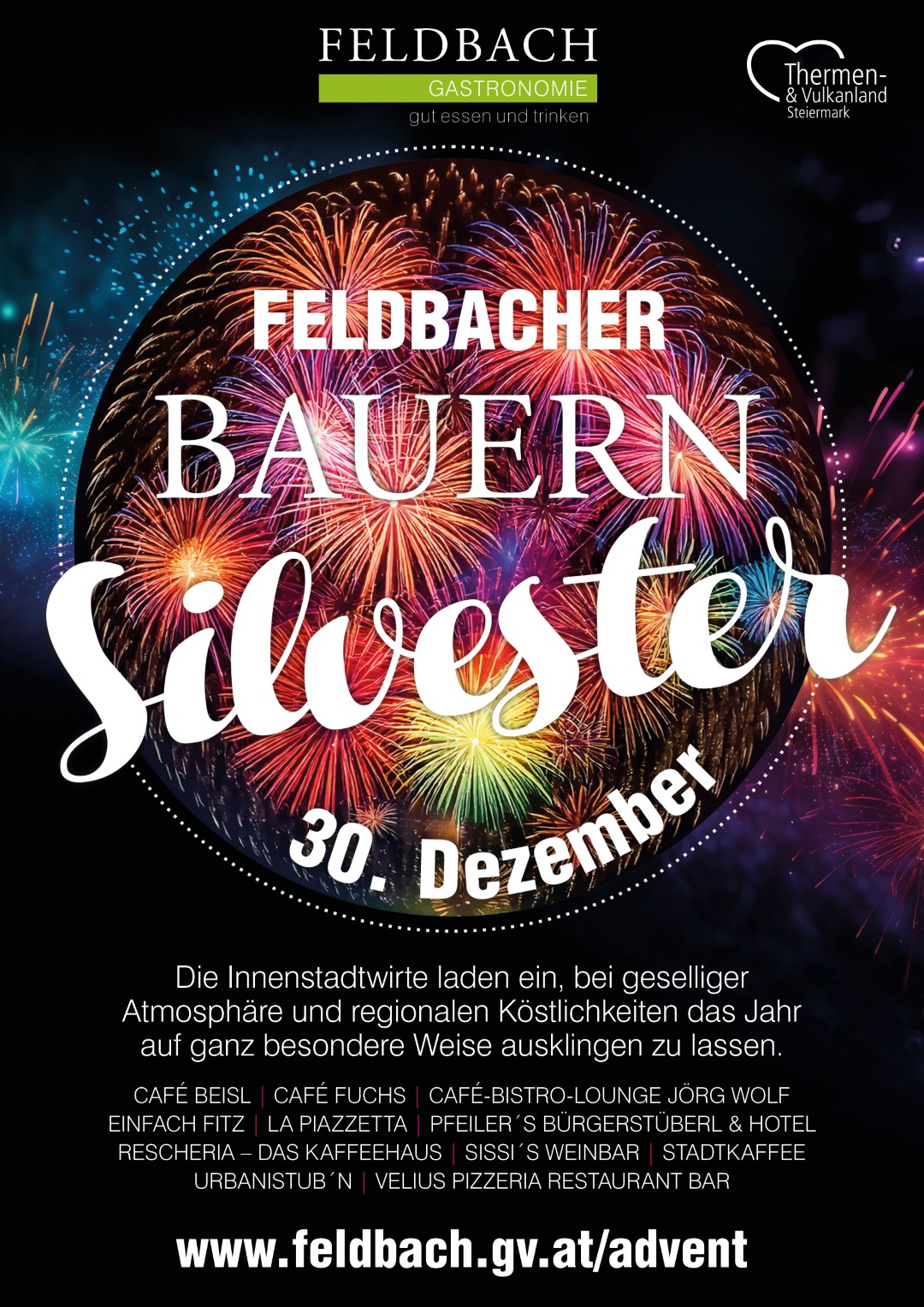 Plakat Bauernsilvester 2025