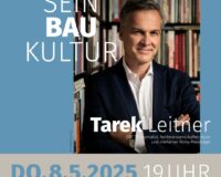 Vortrag Tarek Leitner, Zentrum, 8.5.2025, 19 Uhr