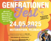 Generationenfest, 24.5.2025, ab 14 Uhr