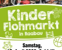 Kinderflohmarkt Raabau, 12. April, 9-11 Uhr