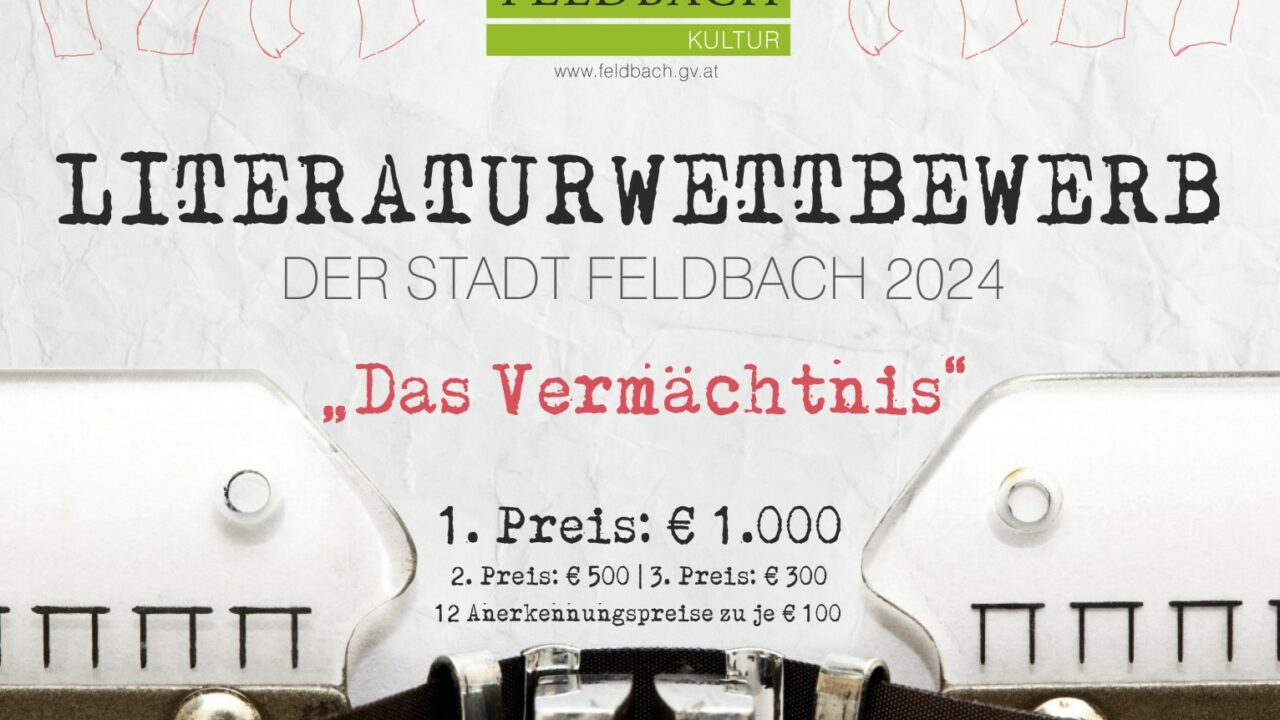 Literaturwettbewerb der Stadt Feldbach 2024