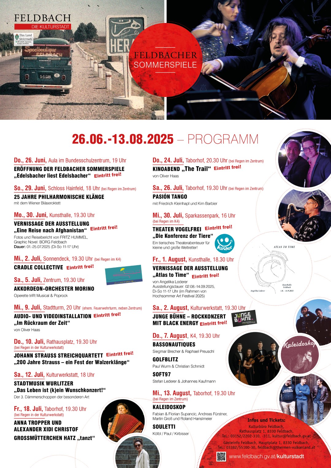 Programmübersicht Sommerspiele 2025