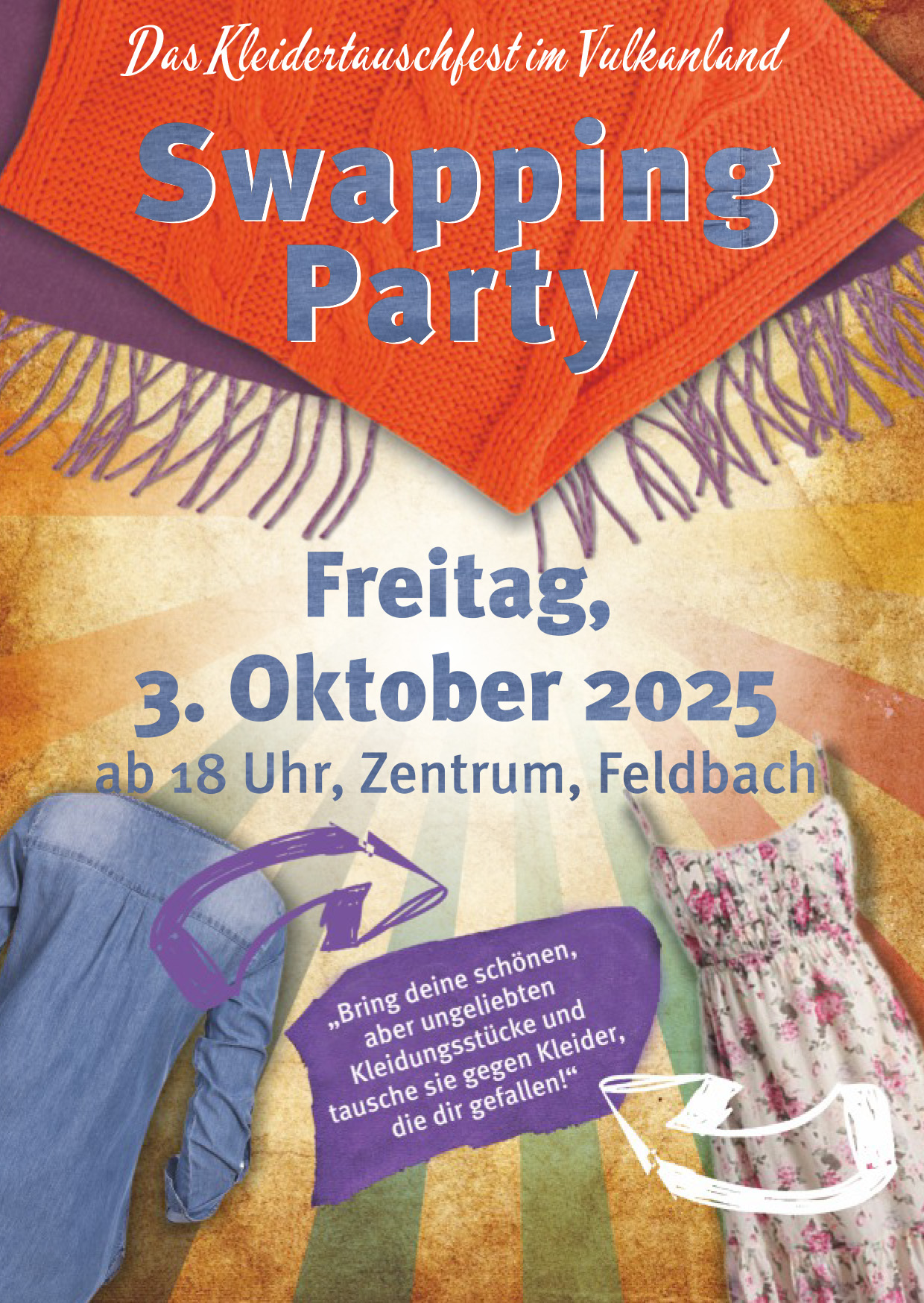 Swappingparty 3. Oktober