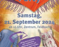 Swappingparty am 21. September ab 16 Uhr