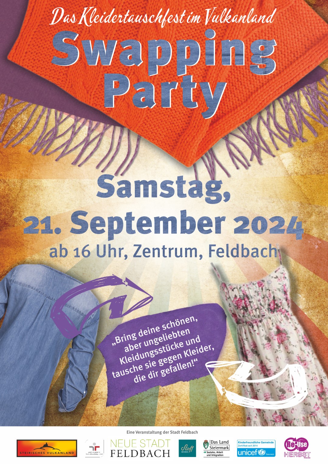 Swappingparty am 21. September ab 16 Uhr