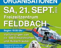 Tag der Einsatzorganisationen, Samstag, 21. September 2024, ab 10 Uhr